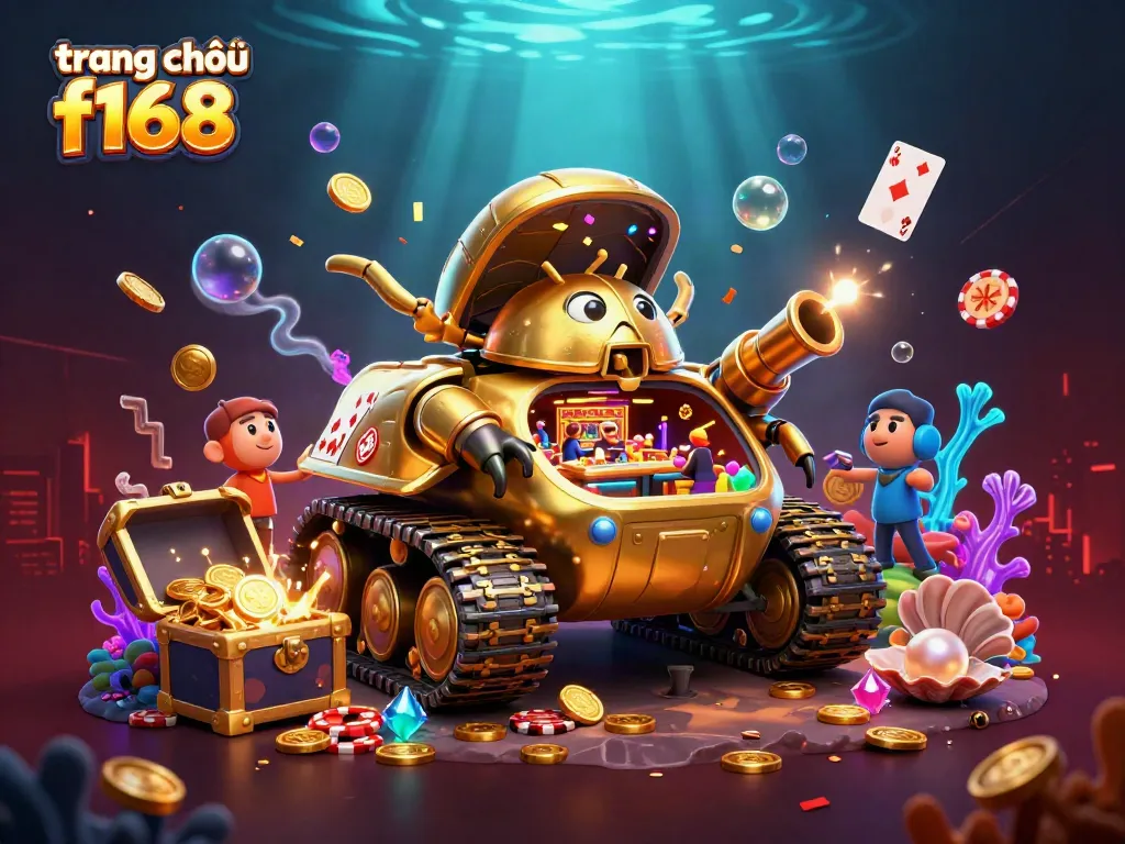 Experience the vibrant action at trang chủ f168 with a 3D casino scene packed with excitement and adventure.